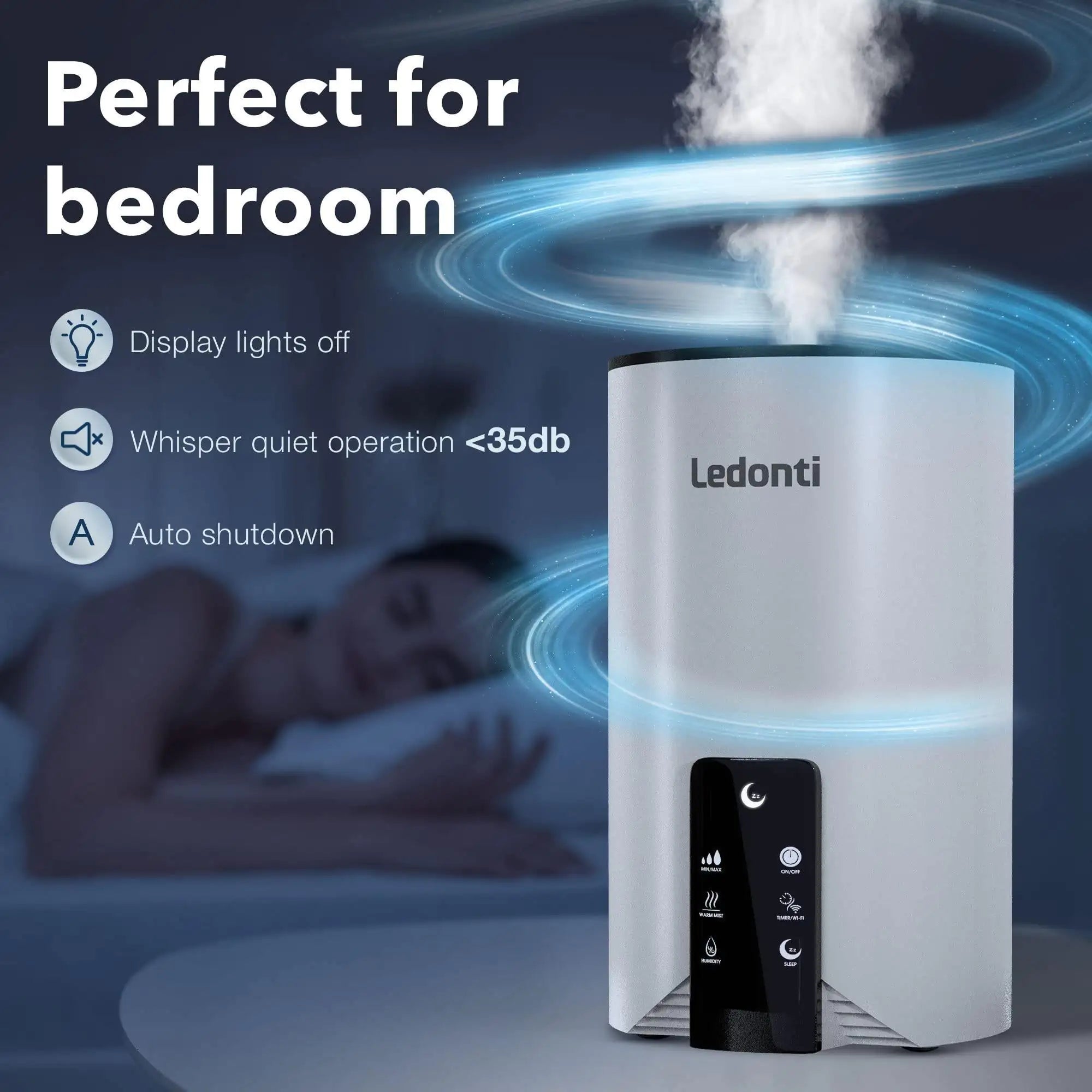 WiFi Control Dual Mist Humidifier