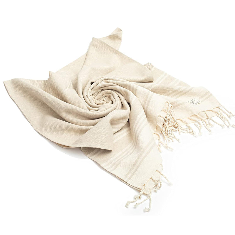 Smyrne Turc Cotton Heritage Series Turkish Beach Turkish Beach Surdimensione 37x71 pouces Extra Large Sand sec de la plage gratuite de sable gratuit