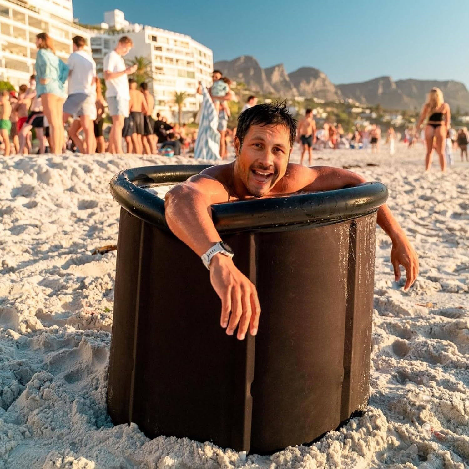 Baignoire pliable gonflable