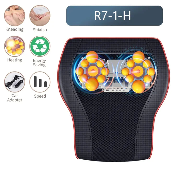 Soothing Heated Massage Pillow