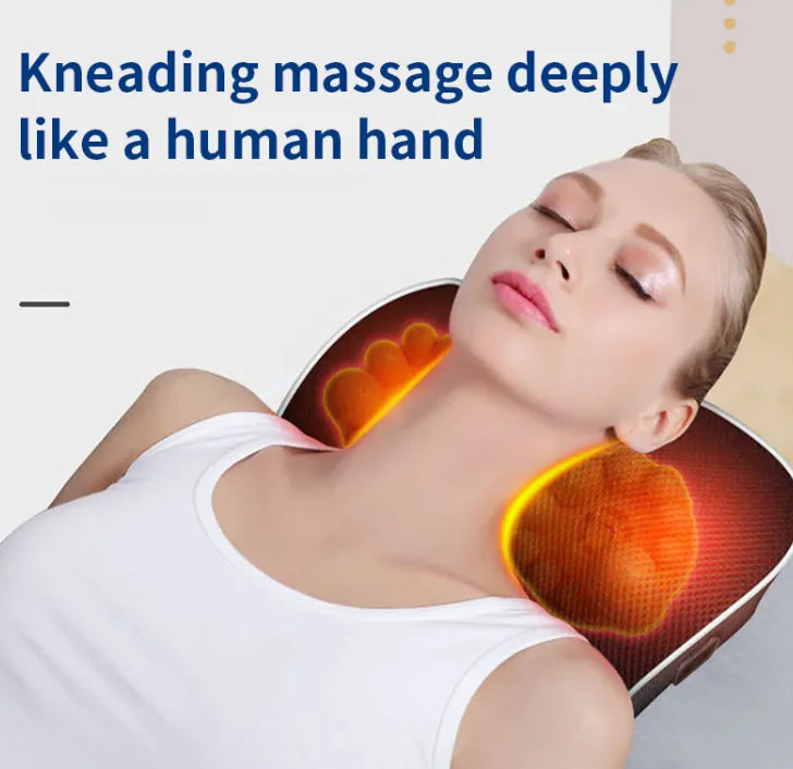 Soothing Heated Massage Pillow