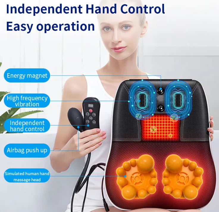 Soothing Heated Massage Pillow