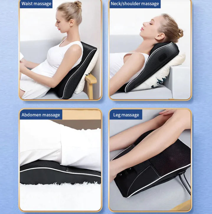 Soothing Heated Massage Pillow