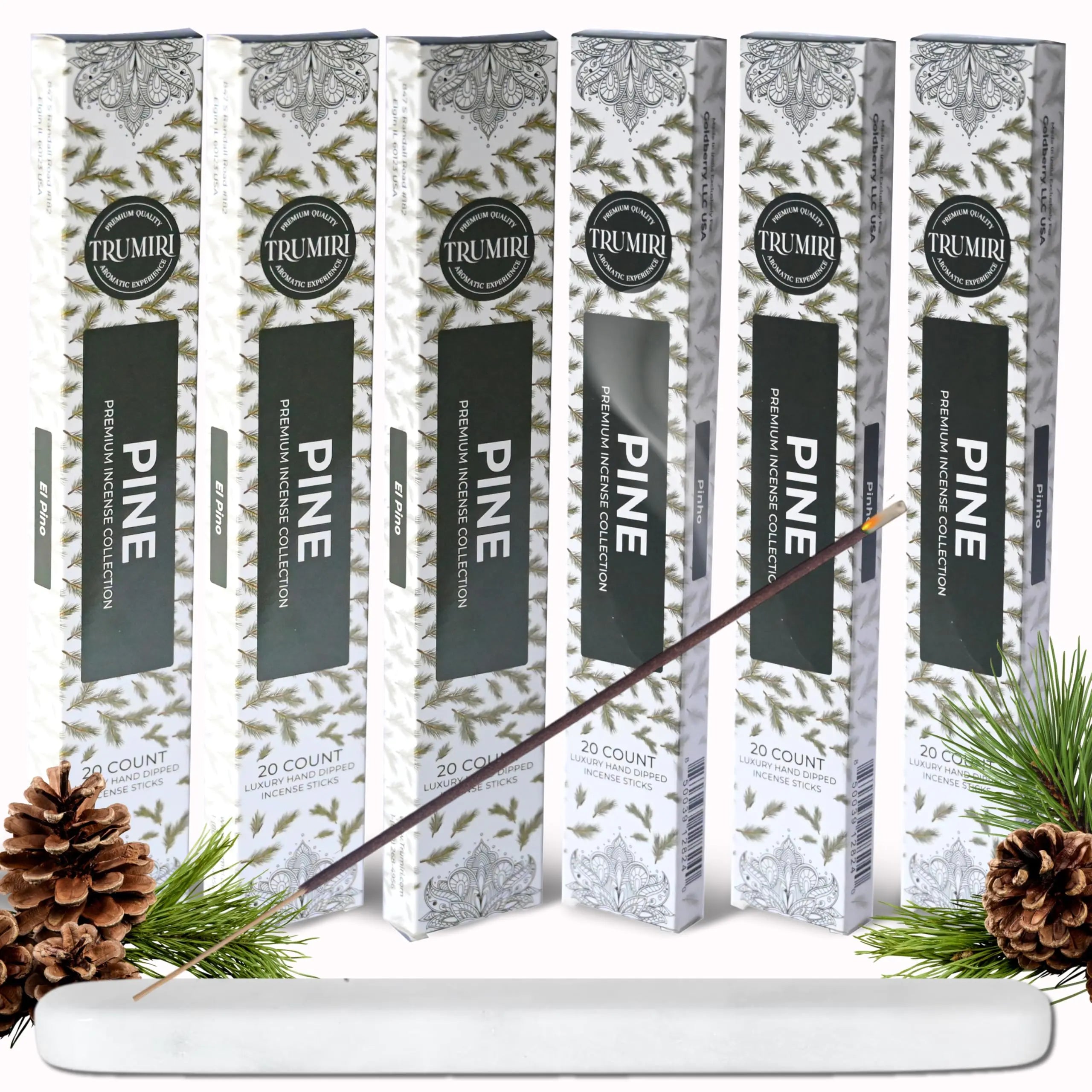 Purifying Organic Pine Incense Sticks